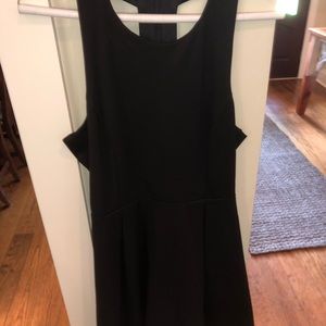 Black Lulus cut out dress